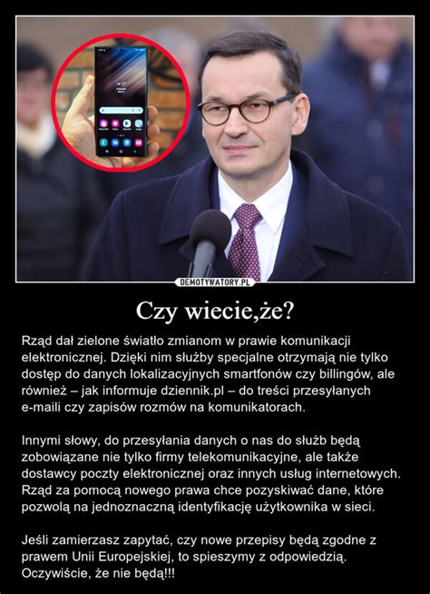 Czy Wiecie E Demotywatory Pl