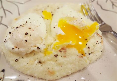 Bored Doe Poached Egg Over Grits