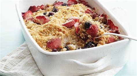 Blueberry Strawberry Crisp Recipe From Betty Crocker