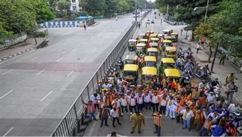 Karnataka Bandh Paralyzes State: 144 Flights Affected, Schools Shut in ...