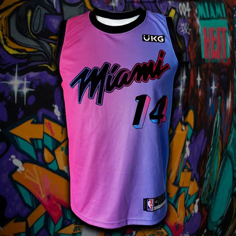 เสื้อบาส เสื้อบาสเกตบอล Nba Miami Heat เสื้อทีม ไมอามี ฮีท Bk0031 รุ่น