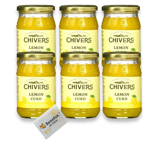 Eur Kg X G Glas Chivers Lemon Curd British English