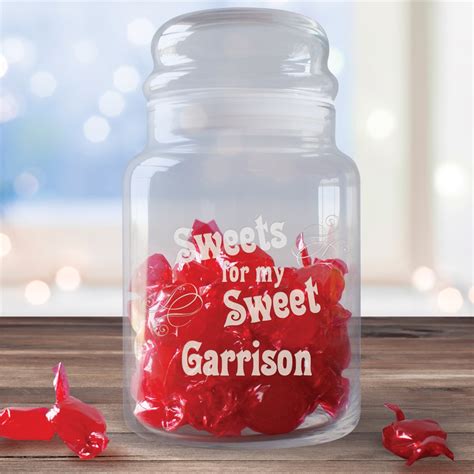 Personalized Sweet Jar Personalizable Candy Jar Tsforyounow