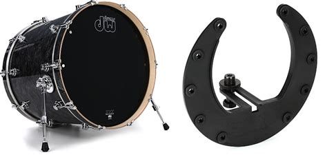 Dw Performance Series Bass Drum 18 X 22 Inch Black Reverb