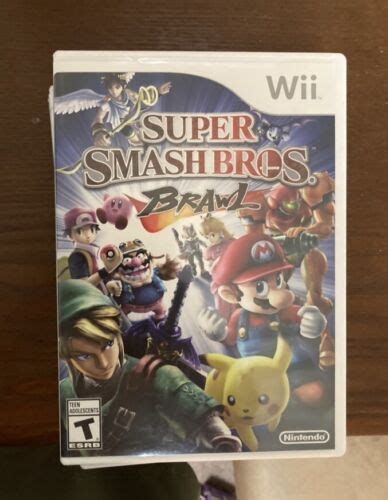 Super Smash Bros Brawl Nintendo Wii 2008 45496900397 EBay