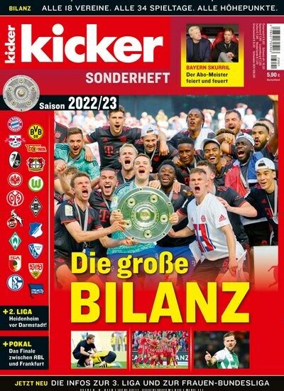 Kicker Sonderheft Bundesliga Als Epaper