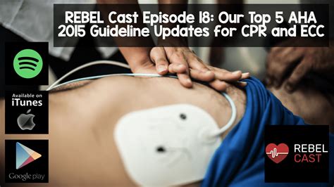 Rebel Cast Episode Our Top Aha Guideline Updates For Cpr And