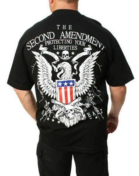 Outlaw Threadz 2nd Amendment American Flag Eagle Patriotic Usa T Shirt