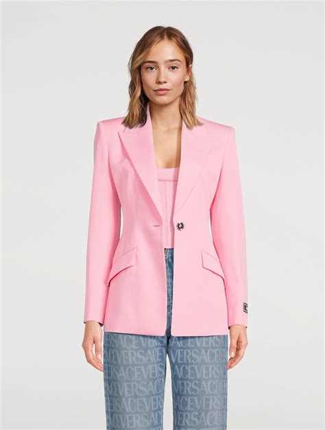 Versace Medusa Single Breasted Blazer Holt Renfrew