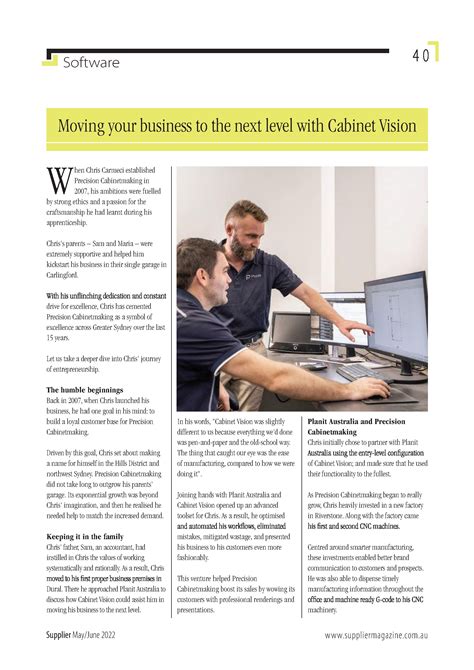 Moving Your Business To The Next Level With Cabinet Vision — Planit