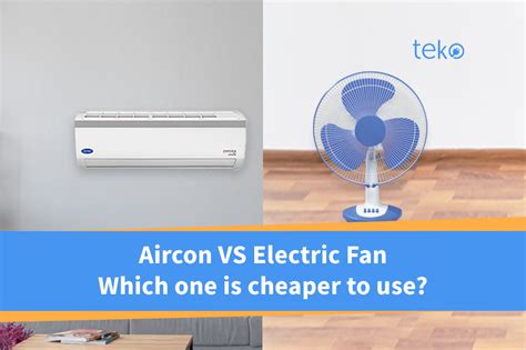 Aircon Vs Electric Fan Which Is Cheaper Tips By Tekoph