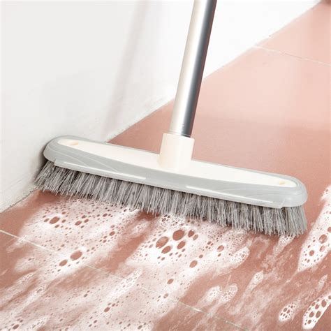 Floor Scrub Brush with Adjustable Long Handle Scrubber Brushes for ...