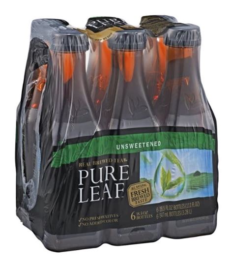 Pure Leaf Unsweetened Black Tea 6pk Hy Vee Aisles Online Grocery Shopping