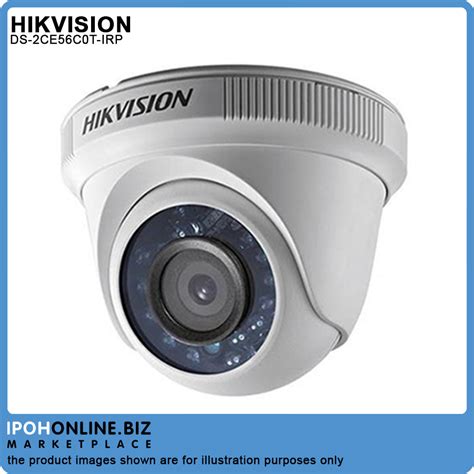 Hikvision DS 2CE56C0T IRP 1MP 3 6mm Fixed Indoor Turret Camera