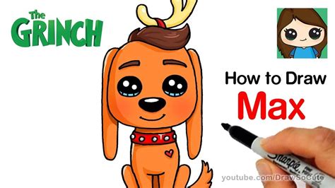 How To Draw The Grinch's Dog - Drawing.rjuuc.edu.np