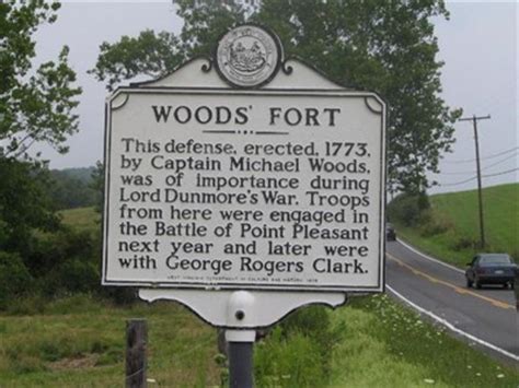 Wood's Fort - Peterstown, WV - West Virginia Historical Markers on ...