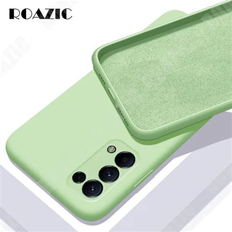 ROAZIC Casing OPPO Reno5 5G Sarung HP Silikon Cair Lunak Pelindung