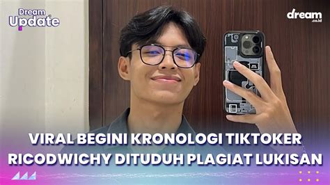 Viral Begini Kronologi TikToker Ricodwichy Dituduh Plagiat Lukisan