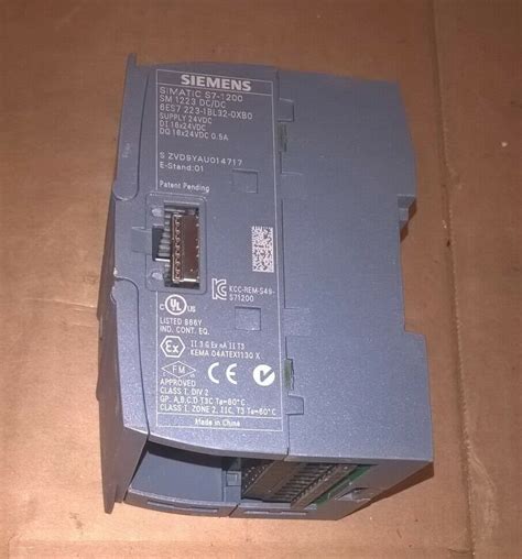 SIMATIC S7 1200 DIGITAL INPUT OUTPUT SM 1223 16 DI 16 DO 6ES7223