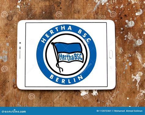 Hertha BSC Berlin Football Club Logo Editorial Photo Image Of League