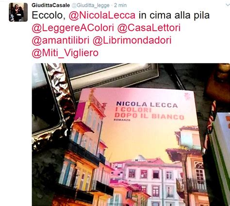 Giuditta Casale Shared Via Twitter Giuditta Legge Romanzo Colori