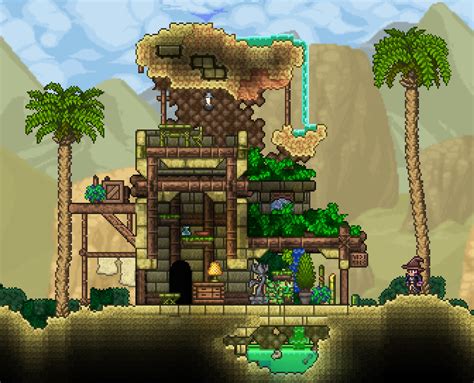 Some Builds I Made K Thx Bye Terrariadesign Terraria House Design