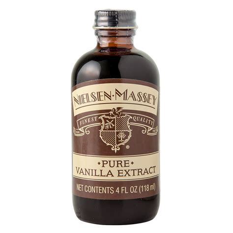 Nielsen Massey Pure Vanilla Extract 4 Oz Bottle Nassau Candy