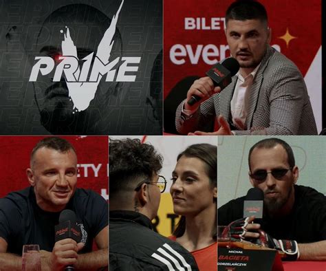 Prime Mma Karta Walk Walki Zawodnicy Kto Walczy Na Prime Mma