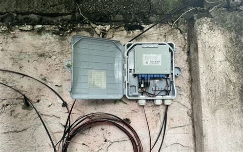 Installed My First Nap And Setup Two Clients Fiber Ftth Epon