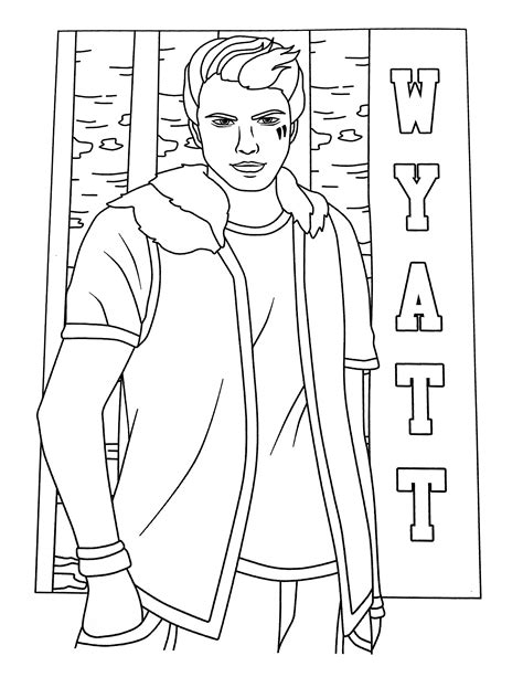 zombies 4 coloring pages printable