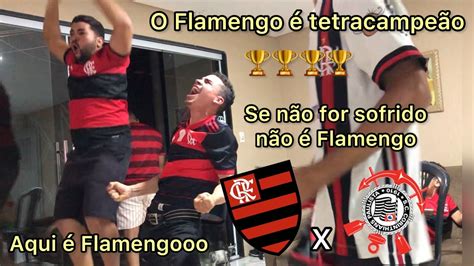 React Final da copa do Brasil Flamengo x Corinthians se não for