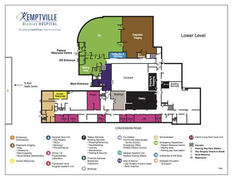 Hospital Maps Kemptville District Hospital