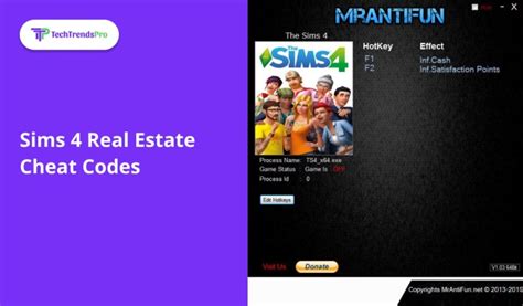 Sims 4 Free Real Estate Cheat, Cheat Codes - [Latest Update 2021]