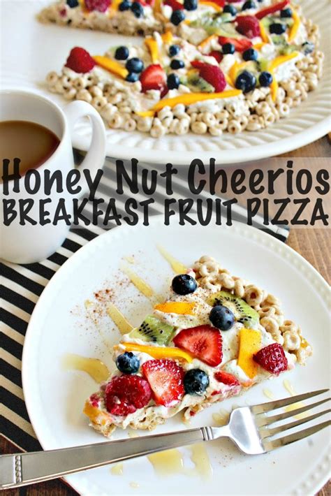 Honey Nut Cheerios Breakfast Fruit Pizza Simply Taralynn Food And Lifestyle Blog