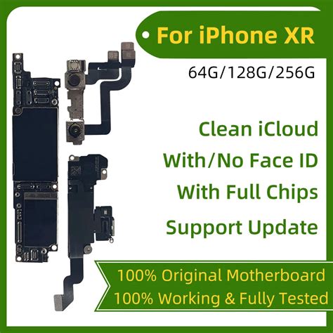 Original Tested Unlocked For Iphone Xr Motherboard Logic Main Board