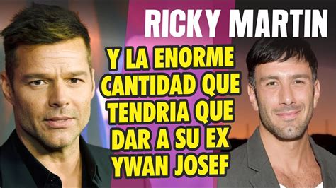 Ricky Martin Y La Millonaria Cantidad Que Tendria Que Pagar A Su Ex