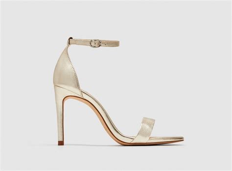 ZARA CUDNE SKÓRZANE ZŁOTE SANDAŁY NUDE 36 13003738718 oficjalne archiwum Allegro