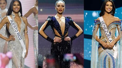 Miss Universo Puestos Así Terminaron Las Clasificaciones El Certamen