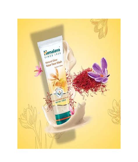 Himalaya Natural Glow Kesar Face Wash 150 Ml Daily Growcer