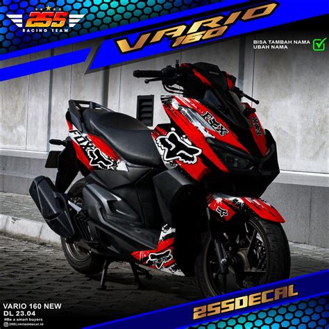 Decal Sticker Honda Vario New Fullbody Dekal Sticker All New