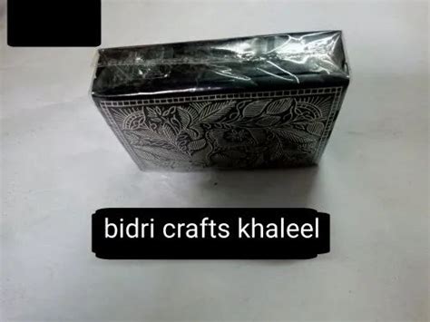 Black Bidri Crafts Khaleel Box 05 For Home Office T At Rs 800piece