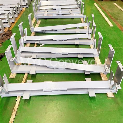 Belt Conveyor Return Self Aligning Idler Frame China Transition Idler