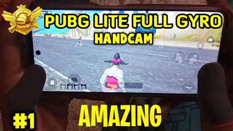 PUBG MOBILE LITE HANDCAM VIDEO PUBG LITE FULL GYROSCOPE 4 FINGER