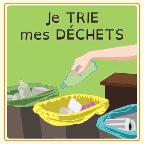 Famille Bons Gestes Je Trie Mes Déchets Terre Agir