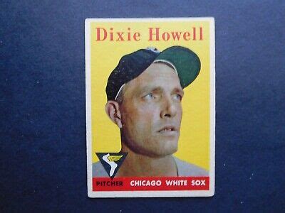 Dixie Howell Chicago White Sox Topps Card Ebay