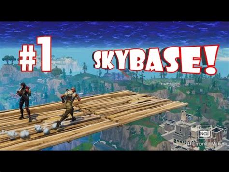 Gewinnen Aber Mit Skybase Fortnite Kapitel Season Youtube