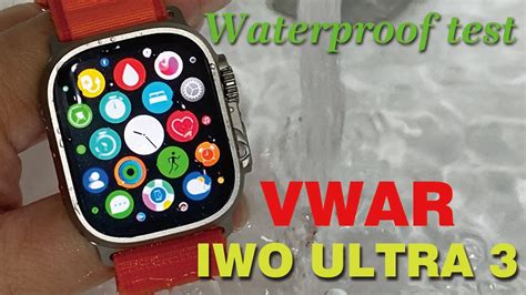 Vwar Iwo Ultra Waterproof Test Real Ip Waterproof One Year