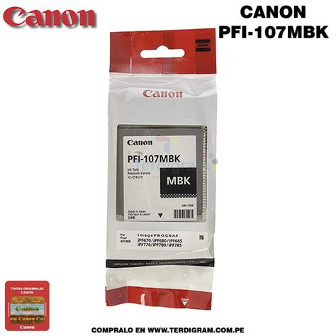 Cartucho Canon Pfi Mbk Terdigram