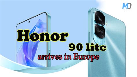 Honor 90 Lite Launched In Europe With Dimensity 6020