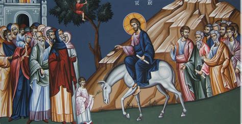 Cvetnici Christian Orthodox Holiday A Week Before Easter Macedonian